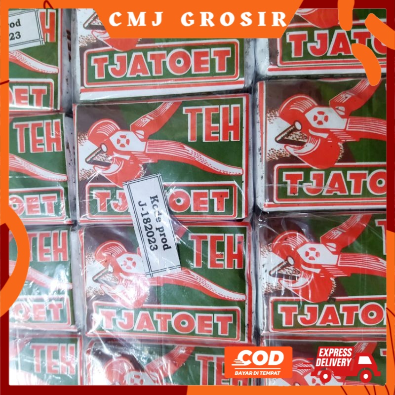 

GROSIR TEH TUBRUK / BUBUK (1 PACK) TEH TJATOET HIJAU BESAR 1 PACK | TEH TANG BIRU KECIL 1 PACK | TEH JAWA MERAH KECIL 1 PACK