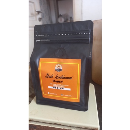 

kopi Arabica Bali Kintamani 200g premium/ kopi item / black coffee / kopi bali /