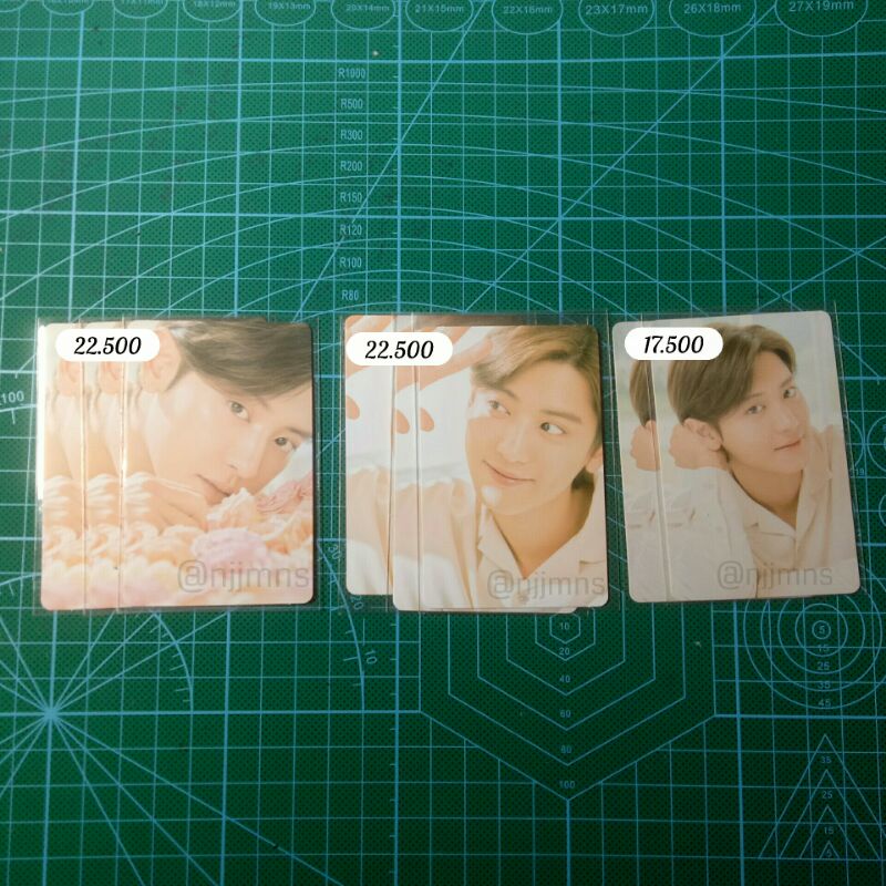 photocard chanyeol nacific official