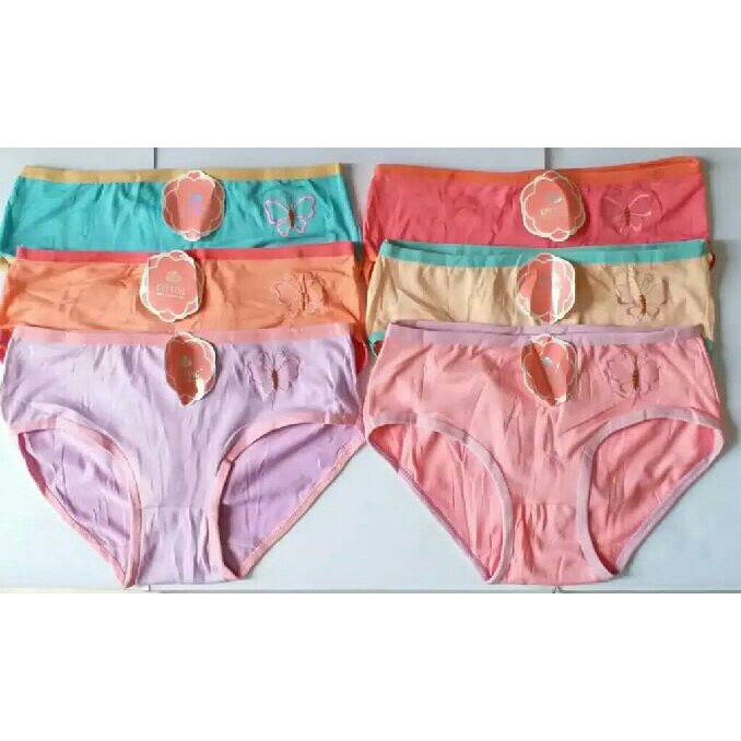 TBM  CD Wanita Motif Kupu Kupu Butterfly Gui Ying