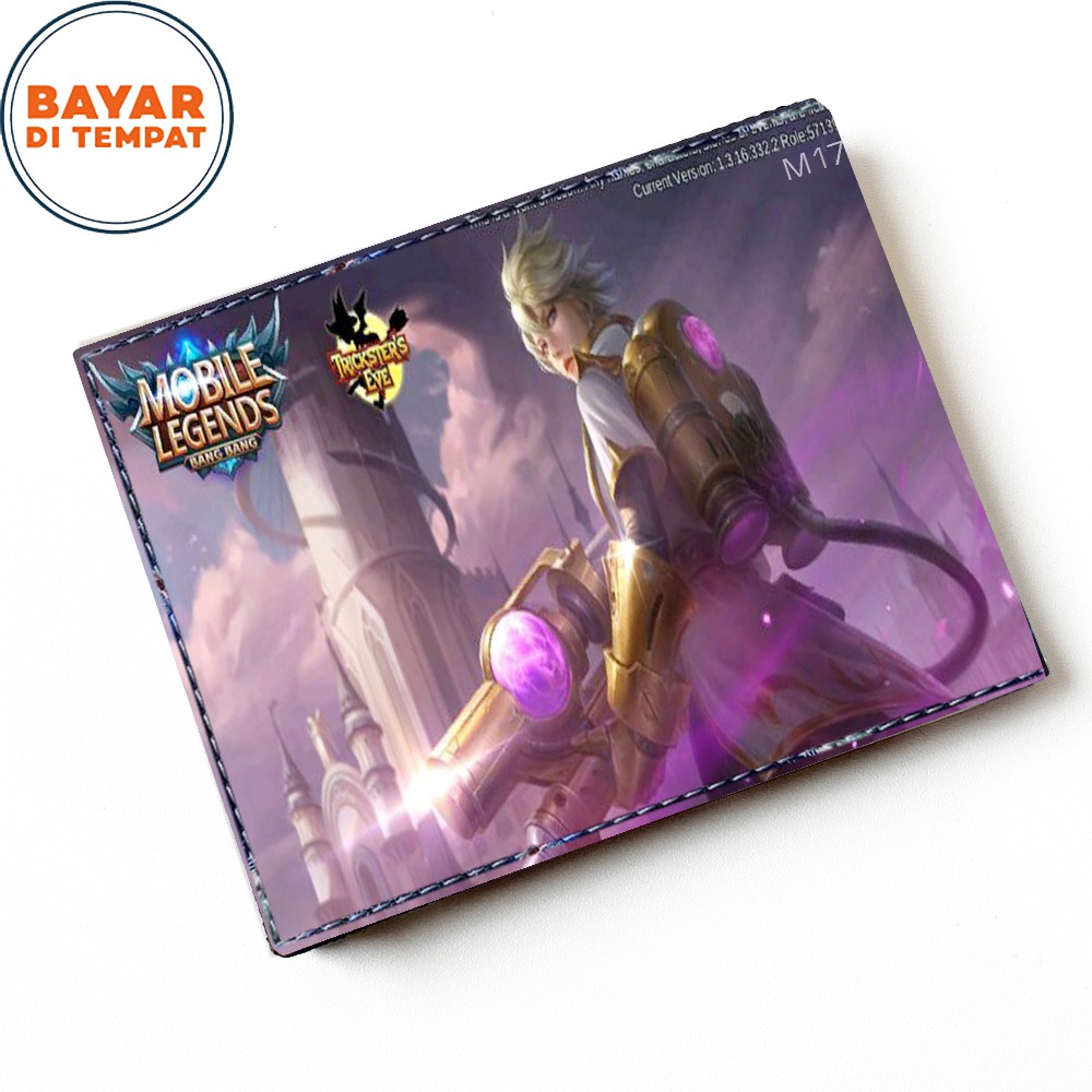 SHOPEE 6.6 SUPER SALE!! Dompet Anak Karakter Mobile Legend Dompet Mabar Game ML Dompet Kulit Pendek +Box