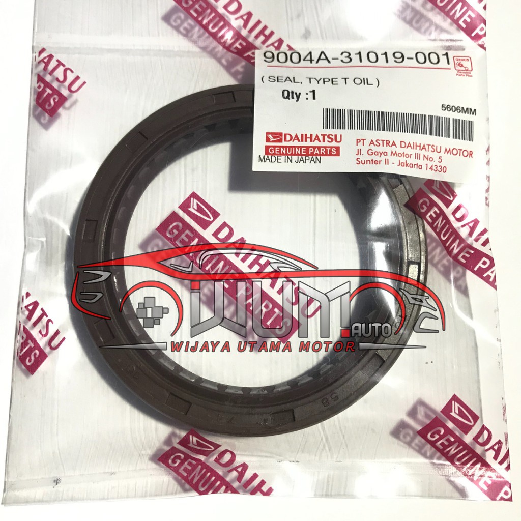 OIL SEAL CRANKSHAFT SIL AS KRUK BELAKANG XENIA 1.0CC 1000CC