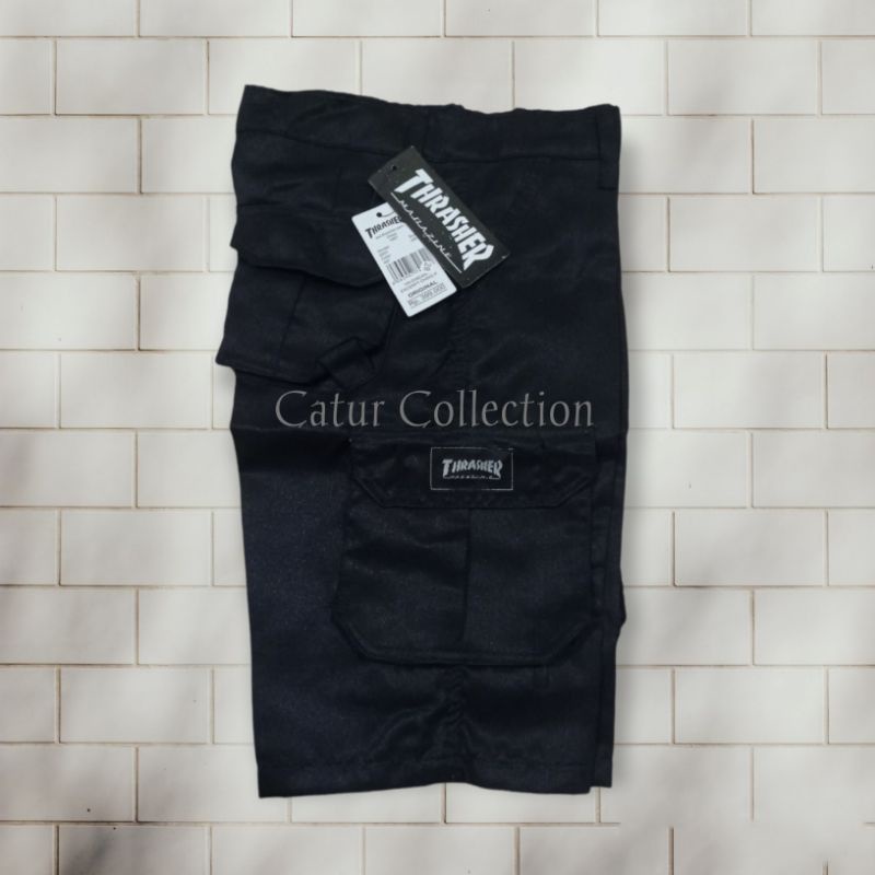 Celana Cargo Pendek Pria Trasher size 27-40 Jumbo Celana Pendek pria Cargo Terlaris