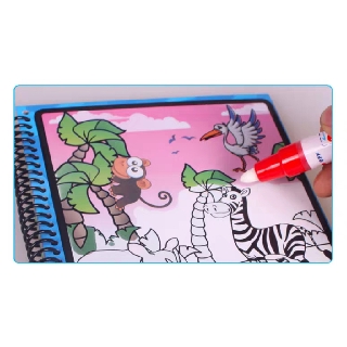 (11PC = 1KG) MAGIC WATER BOOK MB 137 BUKU GAMBA   R MEWARNAI