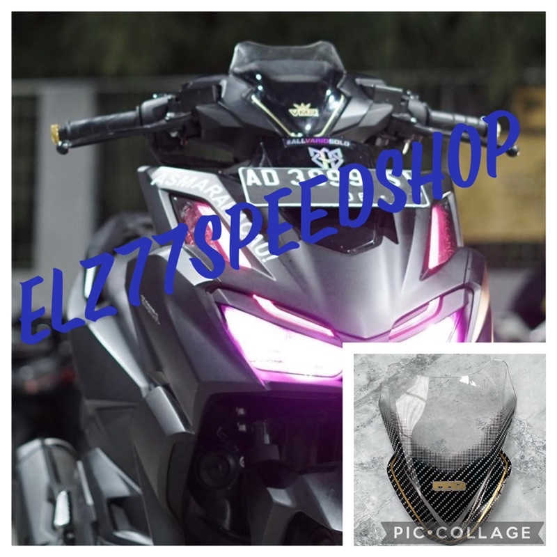 Visor All New Vario 160 Karbon Visor Carbon Vario 160 New