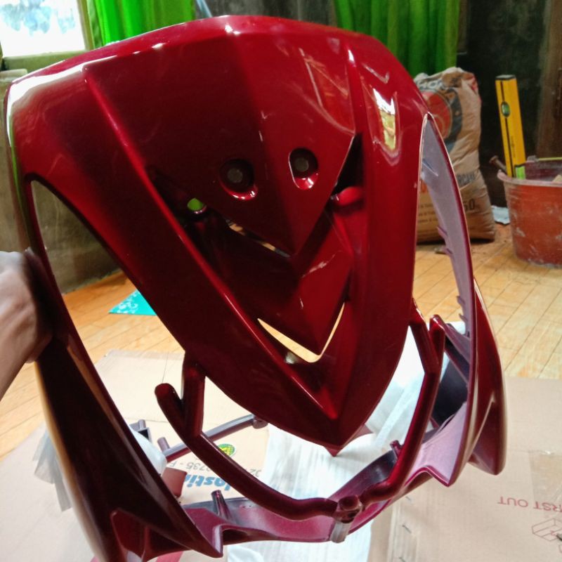 Cover Dasi Yamaha Mio Soul Lama Warna Merah