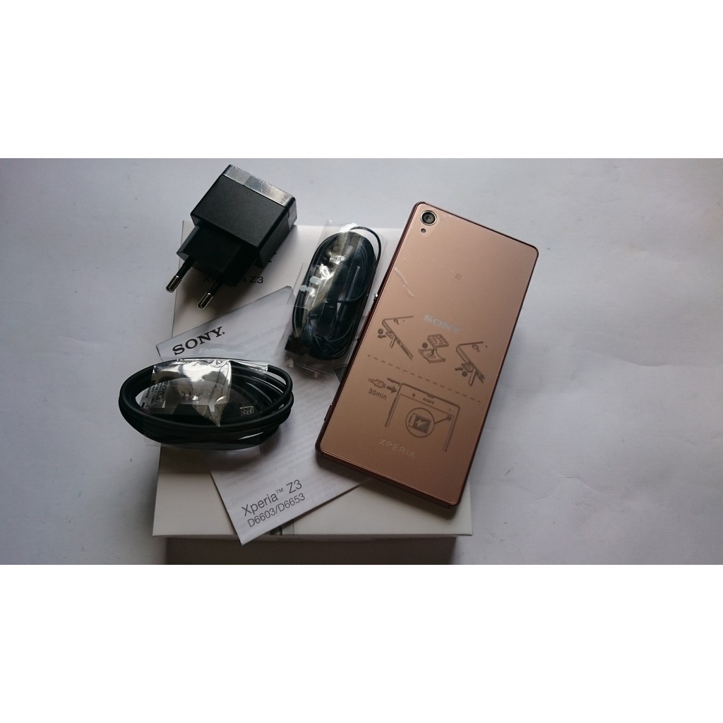 Sony Xperia Z3 D6653 Copper Shopee Indonesia