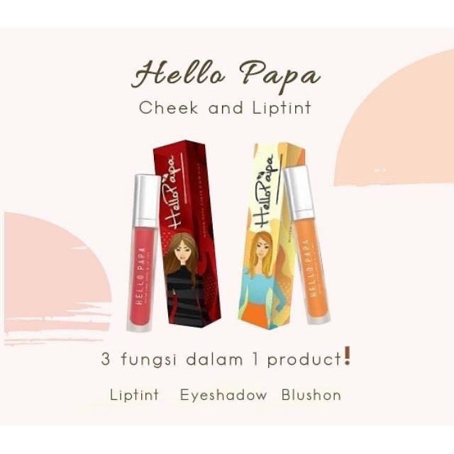 PROMO !! HELLO PAPA LIPTINT 3in1 BEAUTETOX