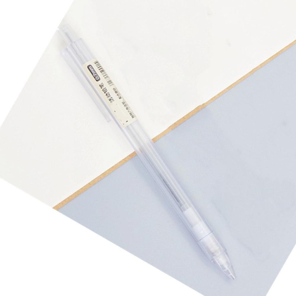 Timekey Pensil Mekanik Otomatis 0.5 / 0.7mm Bahan Plastik Transparan Untuk Anak / Sekolah / Kantor F1L2