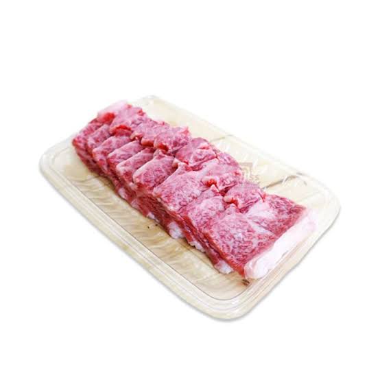 

Daging Sapi Yakiniku Cut Wagyu Meltique MB 3-4 250gr