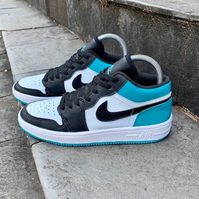 nike low jordan 1 blue