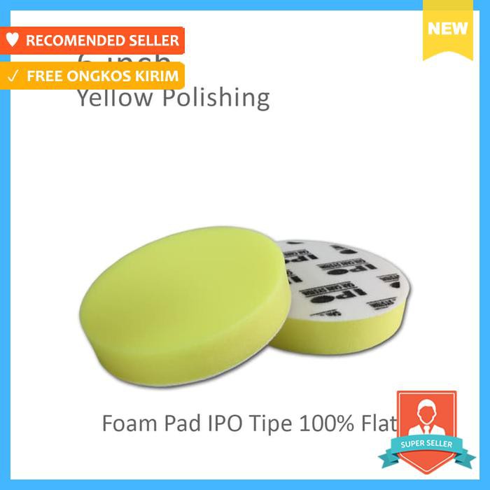 busa spon poles ipo yellow kuning polishing 6 inch