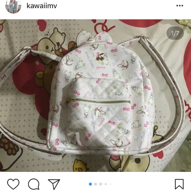 Liz lisa rabbit bag pack