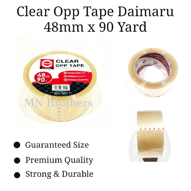 

Lakban Bening Daimaru 48mmx90yard Harga GROSIR