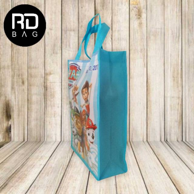 Tas ultah terlaris / tas jinjing / goodie bag / tas promosi / tas jinjing custom / tas ultah jinjing-2