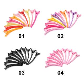 Subei 10Pcs Jepit  Rambut  Bahan Plastik untuk  Salon  