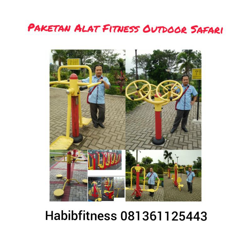 Paketan Alat Fitness Outdoor Safari