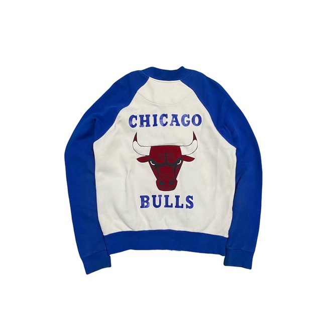 jaket varsity nba chicago bulls second original