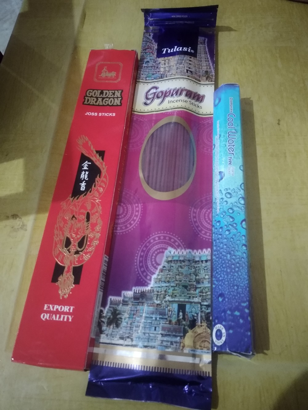 Dupa Hio Golden Dragon India By Tulasi