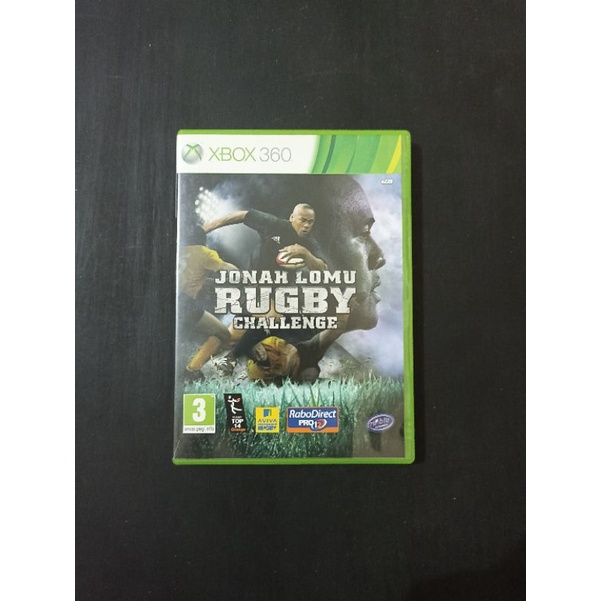 BD Kaset Game XBOX 360 Jonah Lomu Rugby Challenge Ori Original