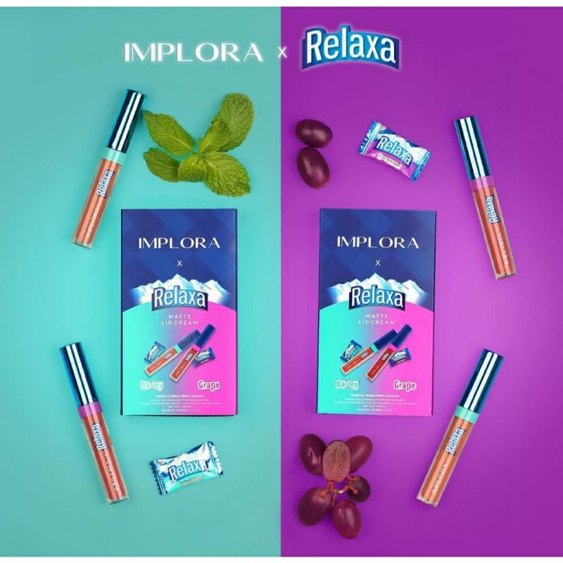 Implora x Relaxa Matte Lipcream (Limited Edition)