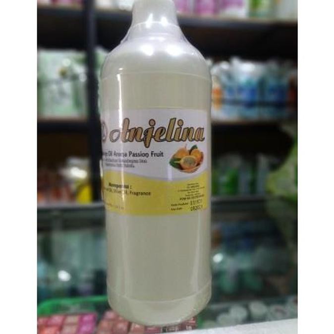 Hot Item Anjelina Minyak Pijat / Massage Oil Aroma Passion Fruit 1Ltr