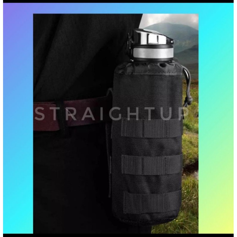 Tas Botol Tactical Army Black Hightquality