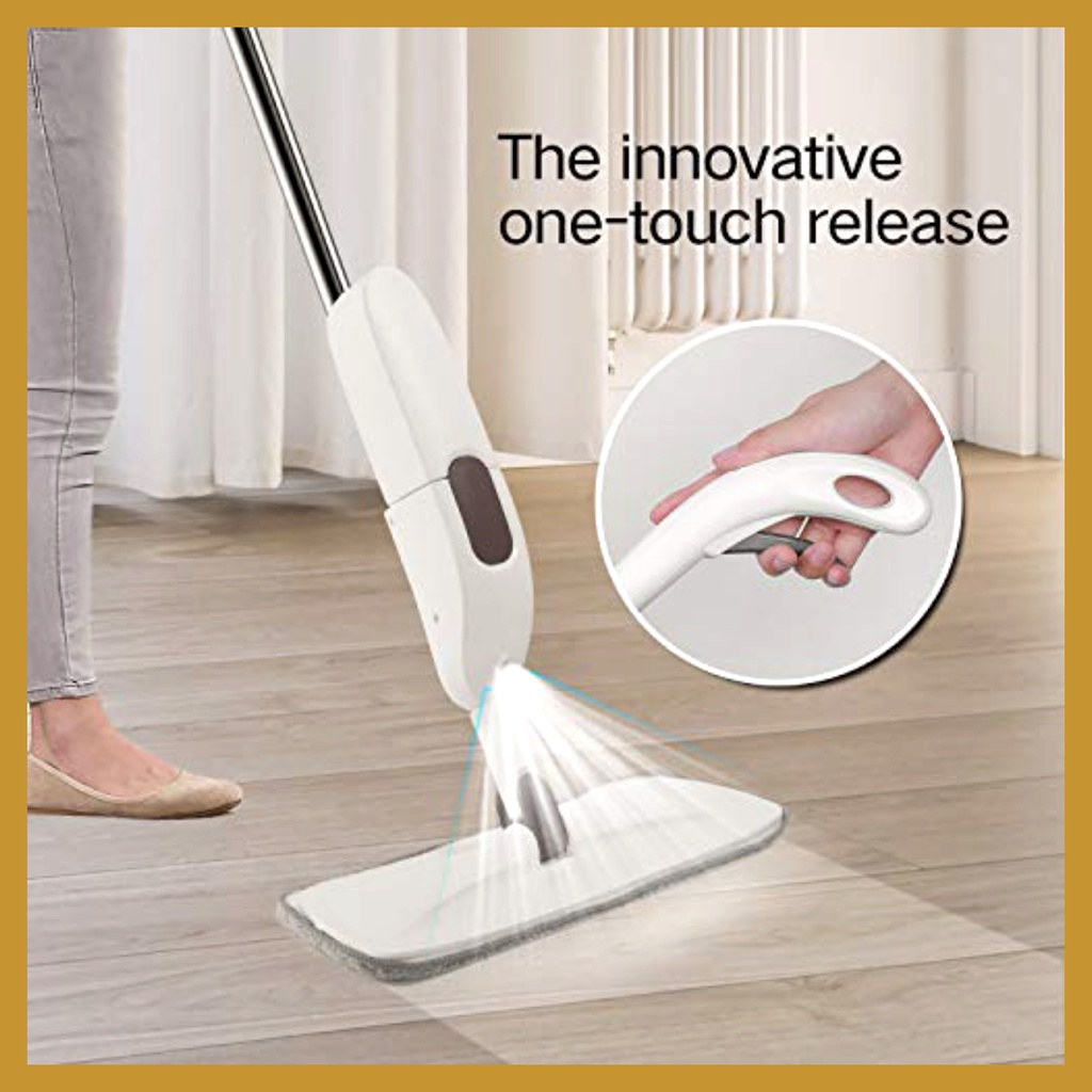 Alat Pel Lantai Semprot Praktis Water Spray Mop Alat Sapu Pel Lantai Ultra Mop Automatic Pel Praktis Serbaguna GOSHOP88