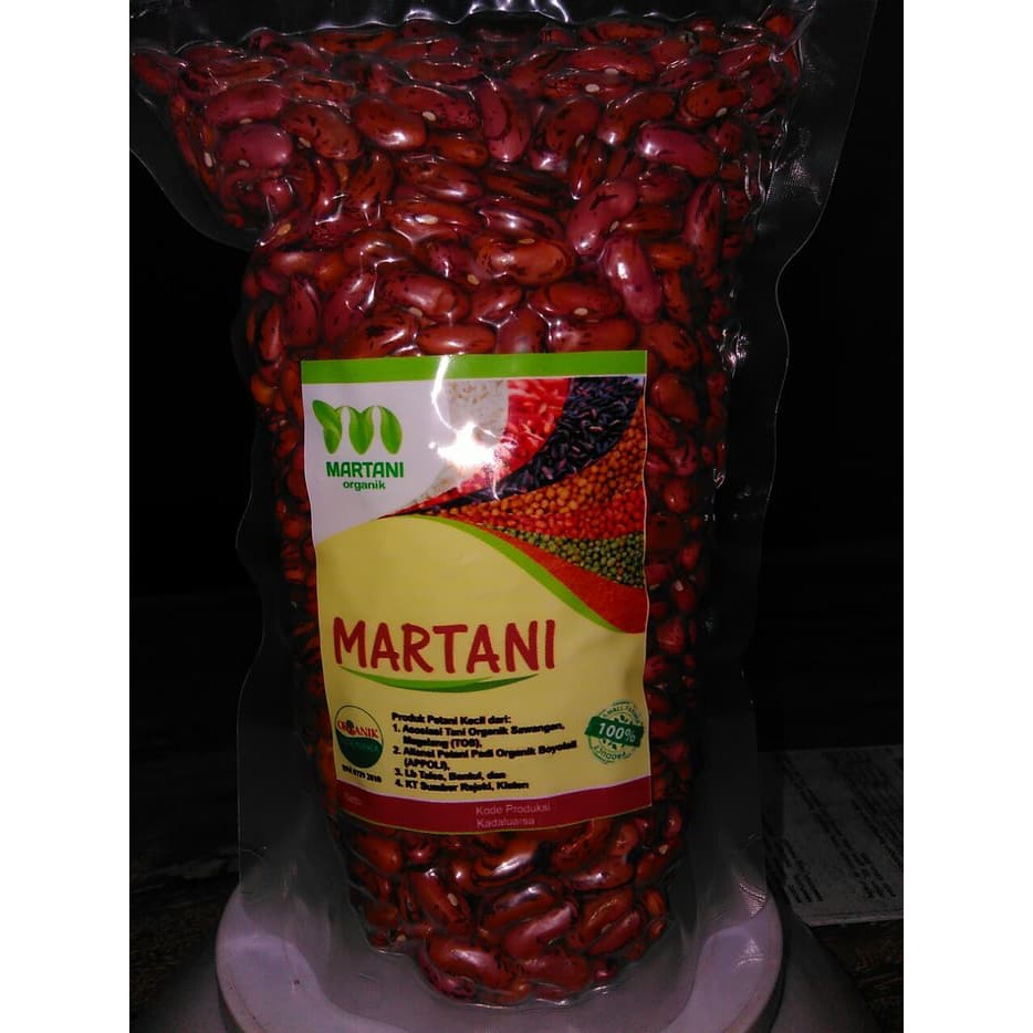 

MARTANI Kacang Merah Organik Vacuum Pouch 400Gr