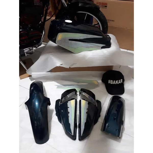 Body Full Set Plus List Ori RX King Hijau 1998