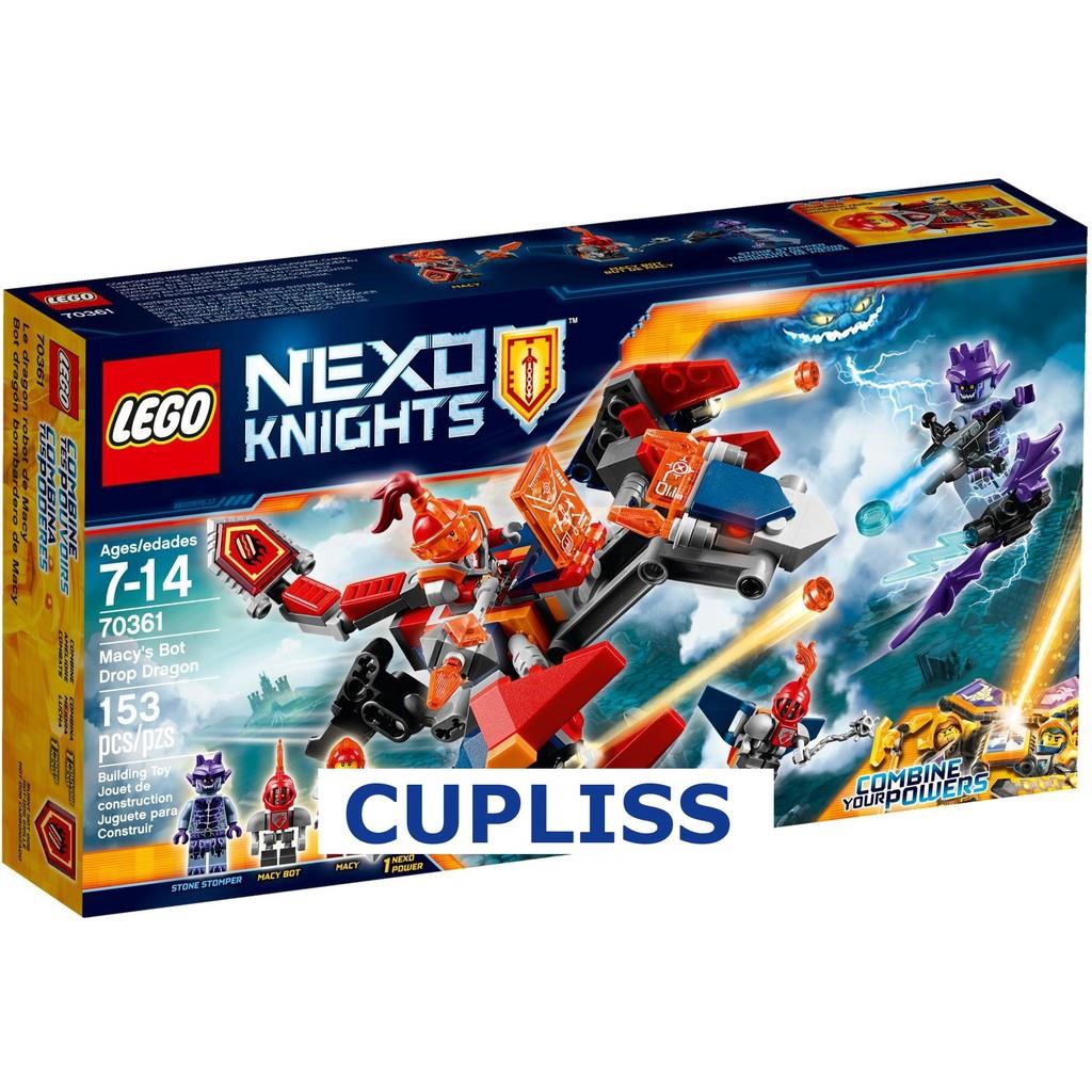 LEGO Nexo Knights 70361 Macy's Bot Drop Dragon