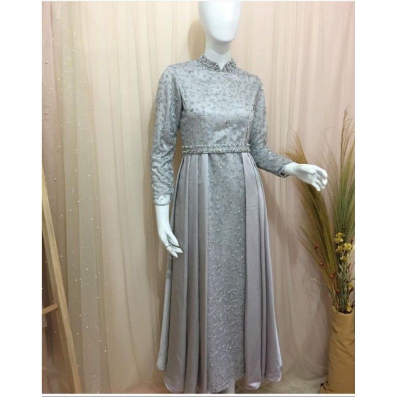 SYAKIRA DRESS // GAUN PESTA MUSLIMAH - DRESS PESTA - DRESS MUSLIMAH - DRESS WUDHU FRENDLY - GAUN LAMARAN - GAUN KONDANGAN - GAUN AKAD - GAUN PESTA BUSUI - GAUN PESTA BUMIL - GAUN MUSLIMAH BUMIL - GAUN TERLARIS