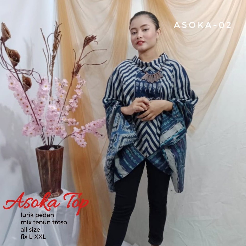 ASOKA TOP | ATASAN TENUN TROSO ETHNIK