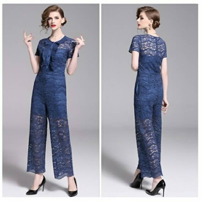 Baju dress chiffon celana panjang