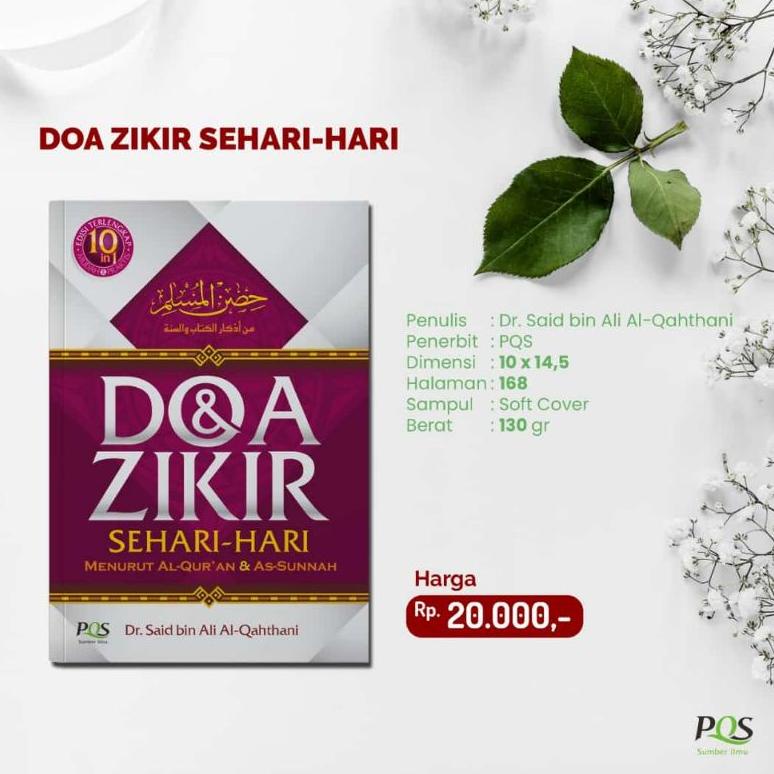 

Buku Saku Doa Zikir Sehari-Hari Menurut Al-Quran As-Sunnah Moomtaz