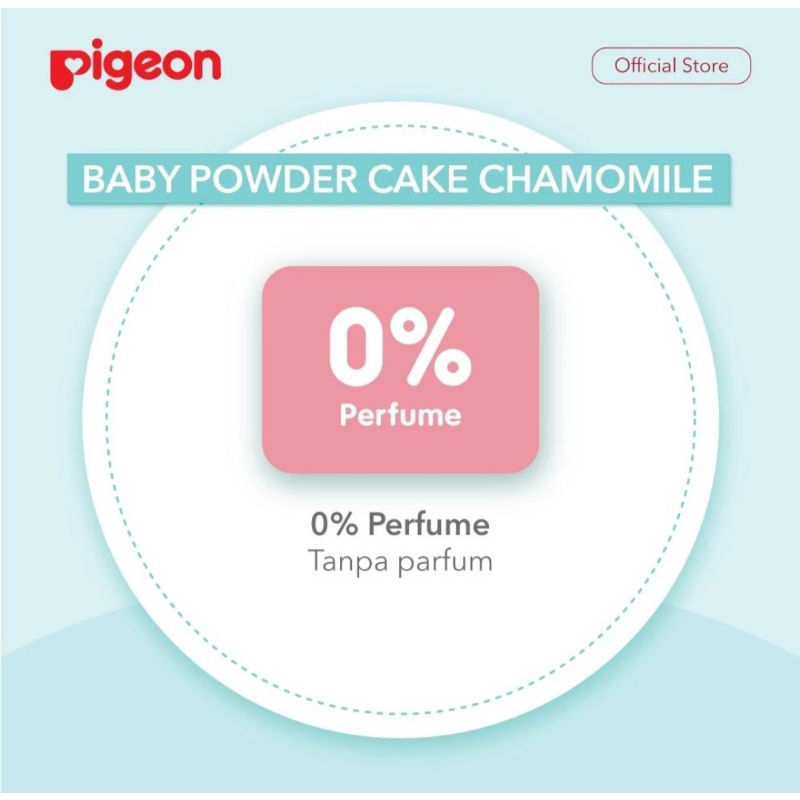 PIGEON Baby Powder Cake Chamomile Refill 45g