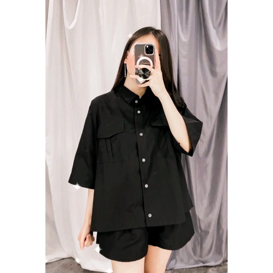 Yulita Set || Setelan Oversize || Setelan Casual || Vaeesan