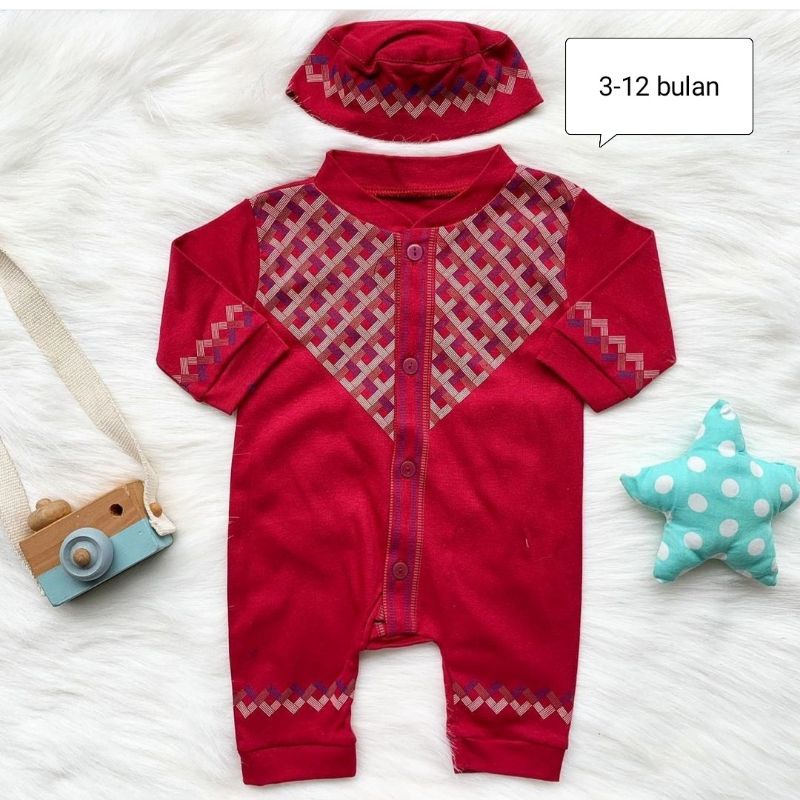 Baju Koko bayi KOKO JUMPER MIRU 3-12 bulan.