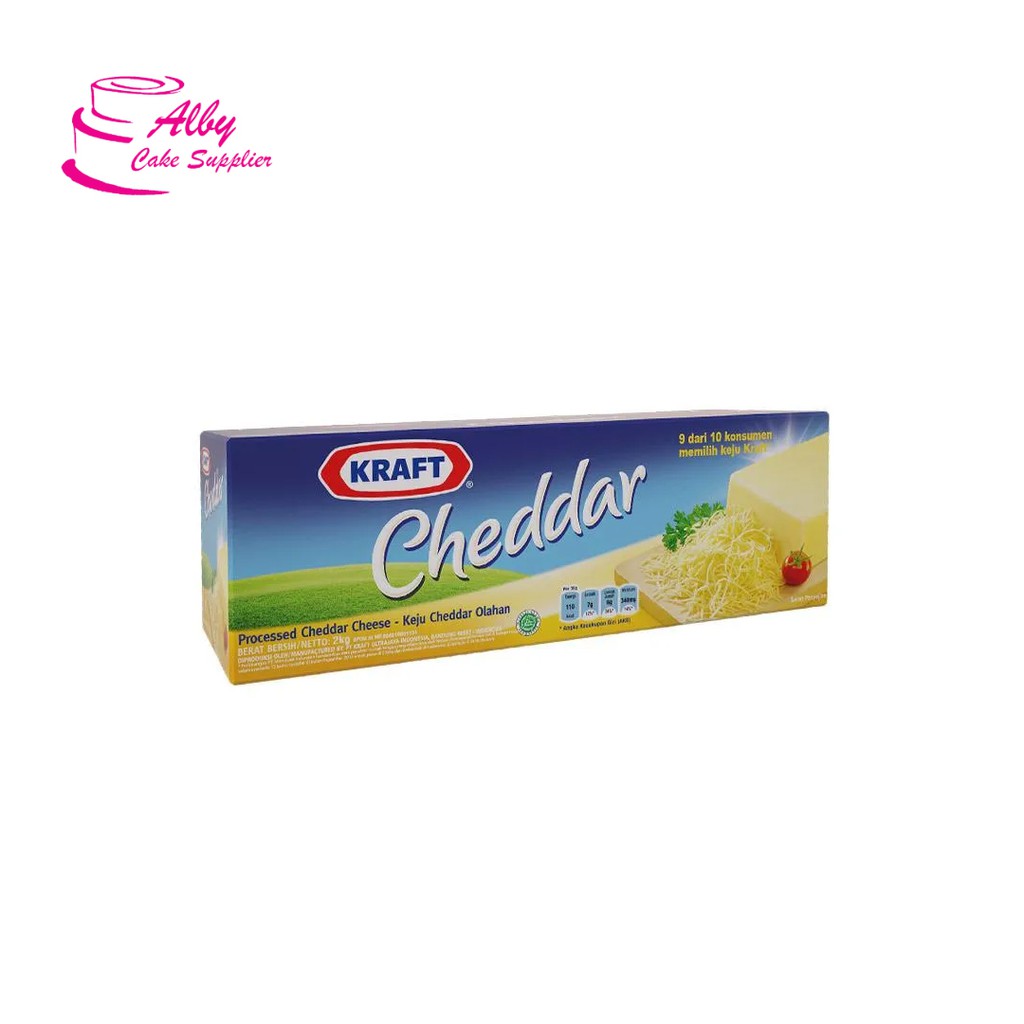 

Kraft Keju Cheddar 2Kg