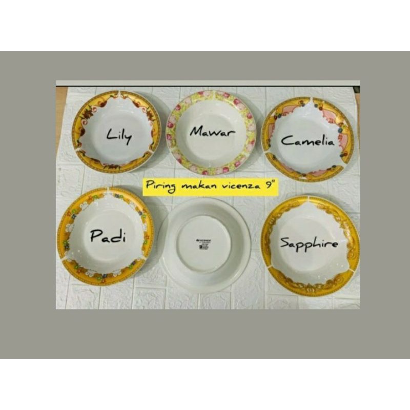 PIRING MAKAN VICENZA 9 INCH