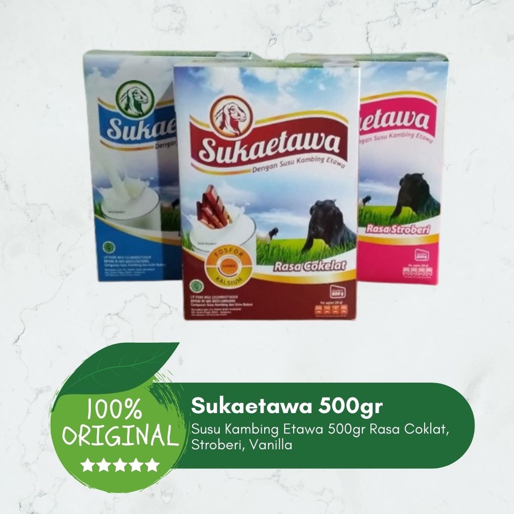 

Sukaetawa 500gr Susu Kambing Etawa Original