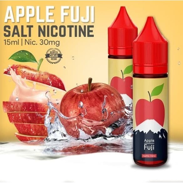 APPLE FUJI SALT NIC LIQUID 15ML 30MG APEL FUJI SALTNIC AUTHENTIC