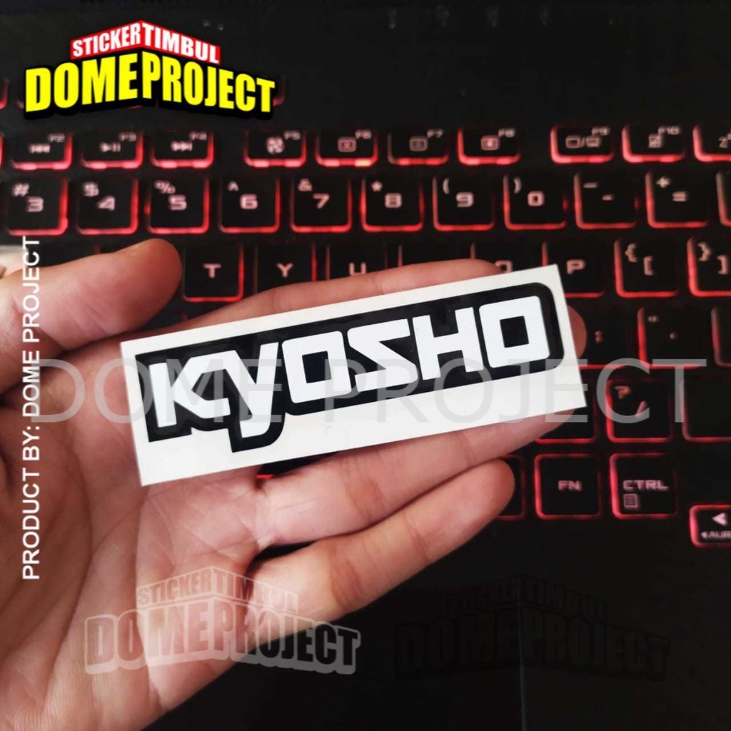 STIKER CUTTING DECAL HELM MOTOR LOGO KYOSHO STIKER CUTTING STIKER MOTOR KEREN AESTHETIC