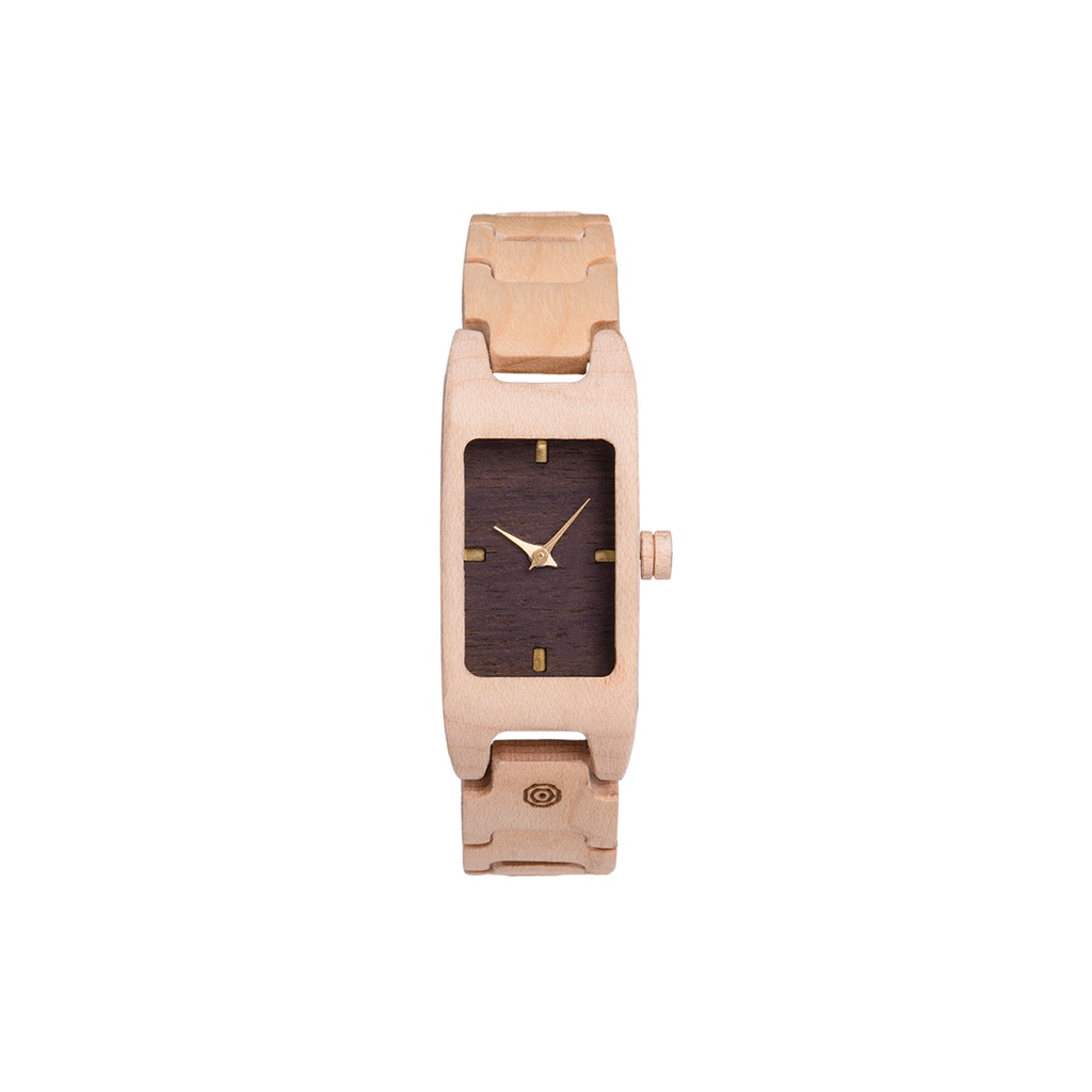 Matoa Kaili Jam Tangan Kayu Pria/Wanita/Unisex - Maple