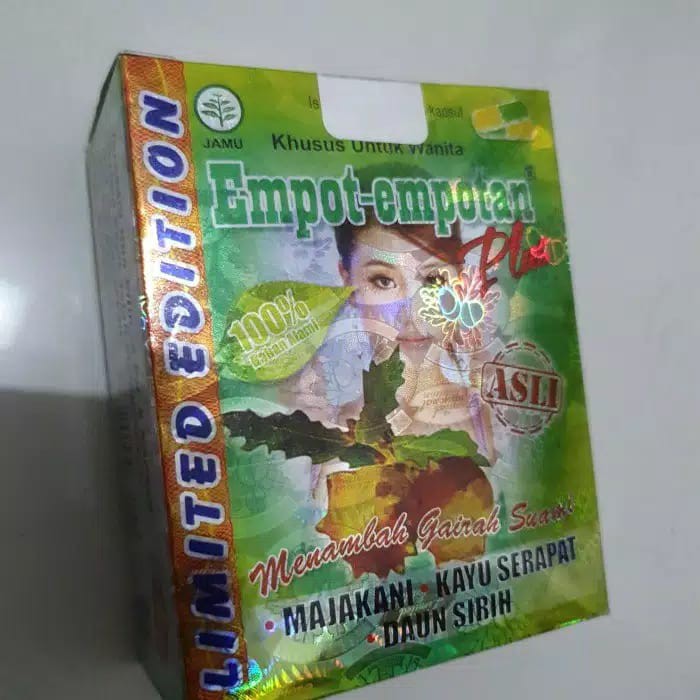 

Suplemen Empot Empotan Original Herbal untuk Mengencangkan Area Kewanitaan