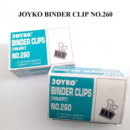 

Joyko Binder Clips / penjepit Kertas