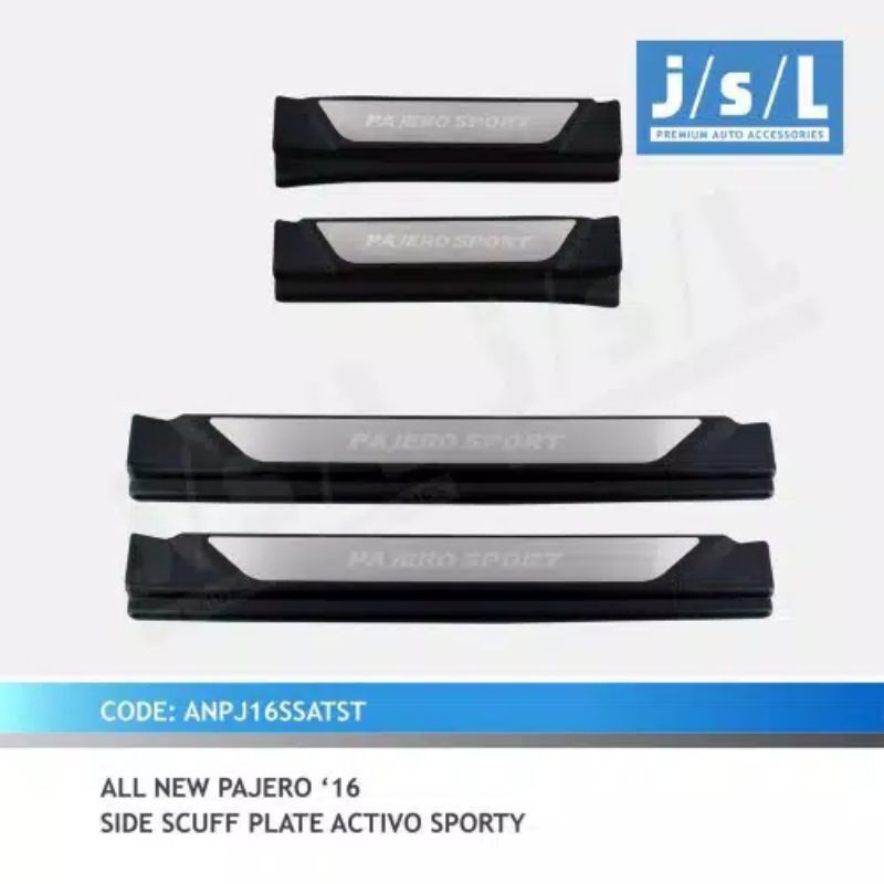Sillplate samping all new Pajero 2016 activo sporty jsl