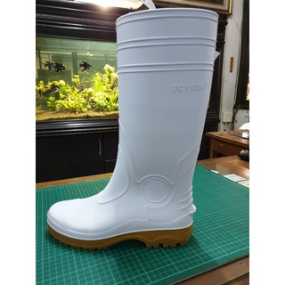 Original Sepatu Boot Safety Toyobo Warna Putih Untuk APD Tenaga Medis