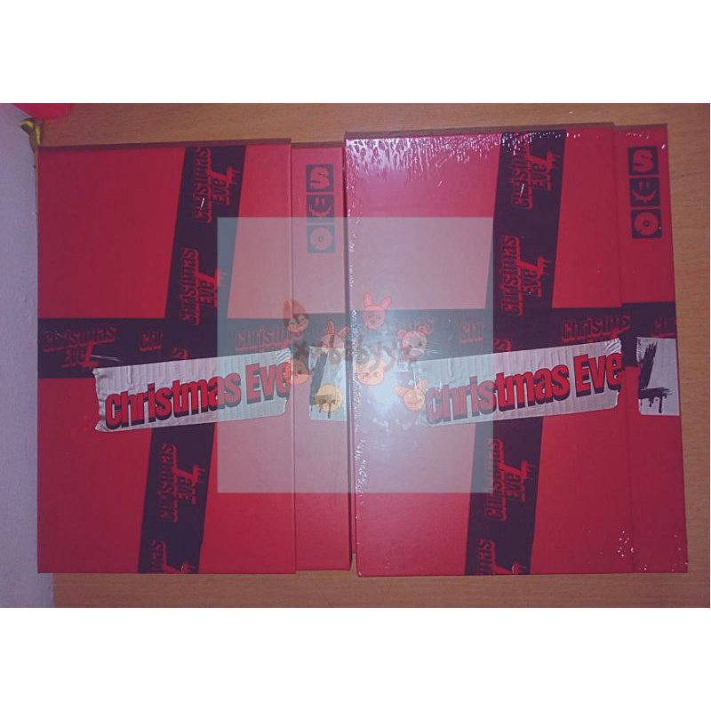 [50% SALE]baca deskripsi SEALED ALBUM CE CHRISTMAS EVEL STANDARD VER STRAY KIDS SKZ PHOTOCARD PC BAN