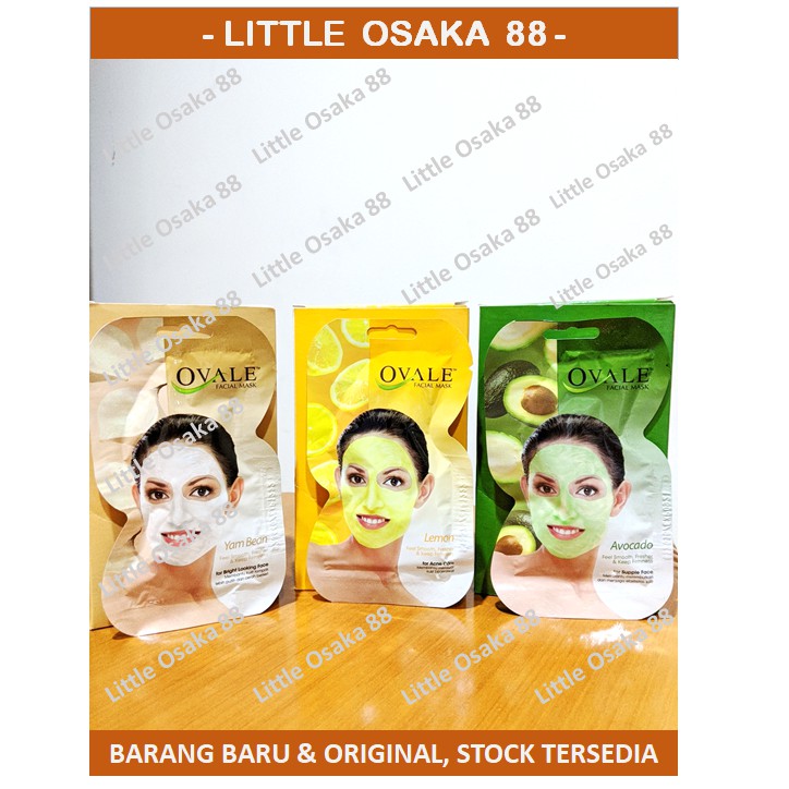 Ovale Facial Mask Masker Muka 15 gr